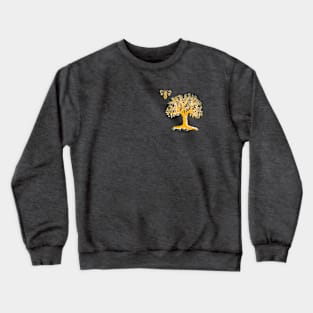 Tree of Life and Bee - Nature Lovers Design Crewneck Sweatshirt